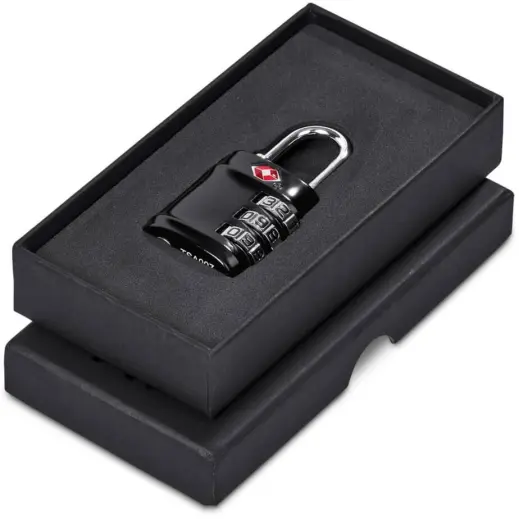 Alex Varga Vault TSA Combination Lock Gift Box Open